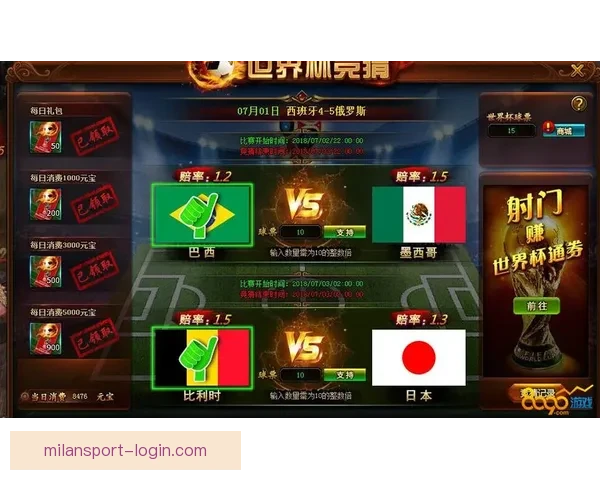 世界杯足球竞猜赔率解析与热门球队投注机会分析